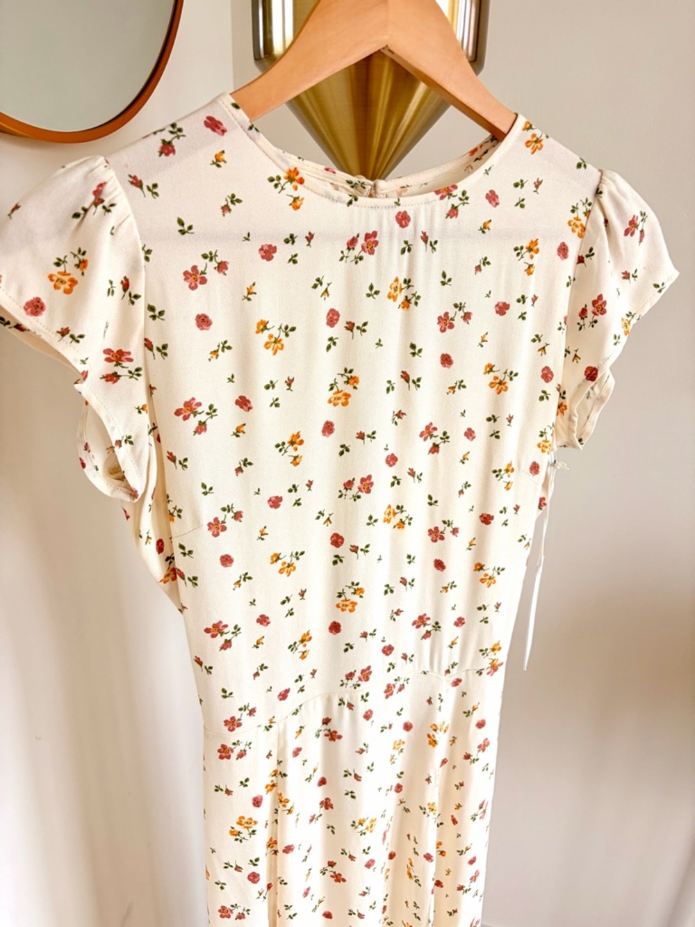 Reformation Gavin Dress Bellagio (NWT) Floral Midi Dress with High Front Slit - Picture 5 of 12